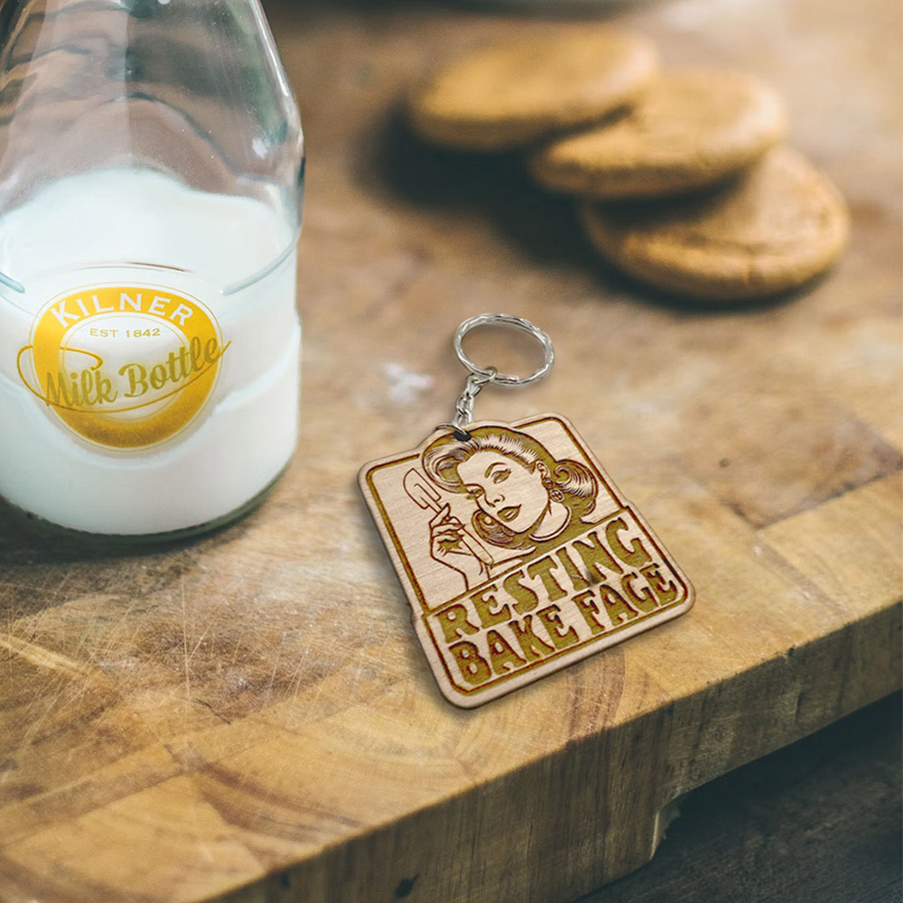 Keyring - Resting Bake Face